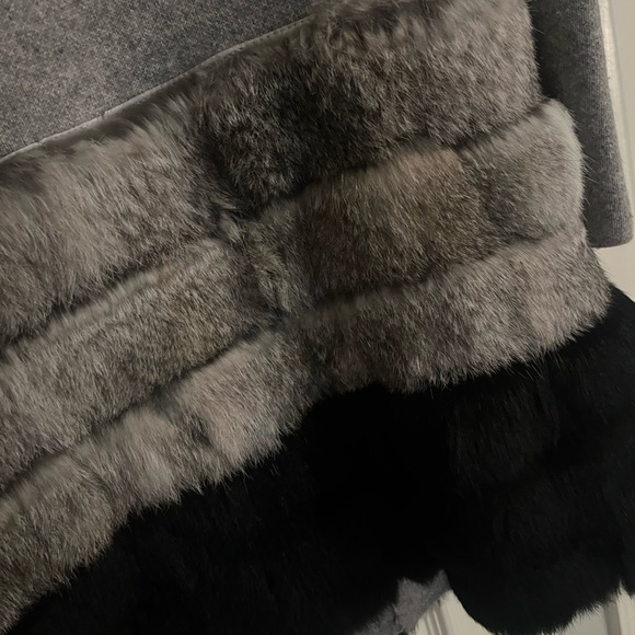 PLY Cashmere✨ Cashmere & Rabbit Fur Cardigan - Picture 7 of 8